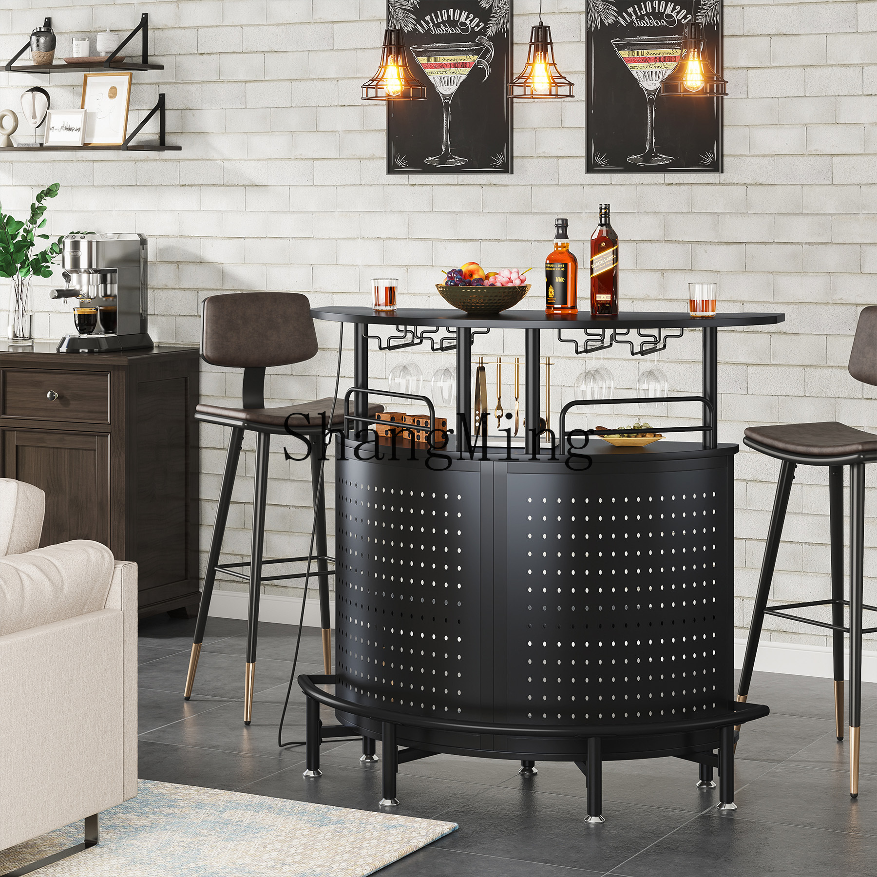 Woodworking Institute - SM table Reception table Reception Industrial
