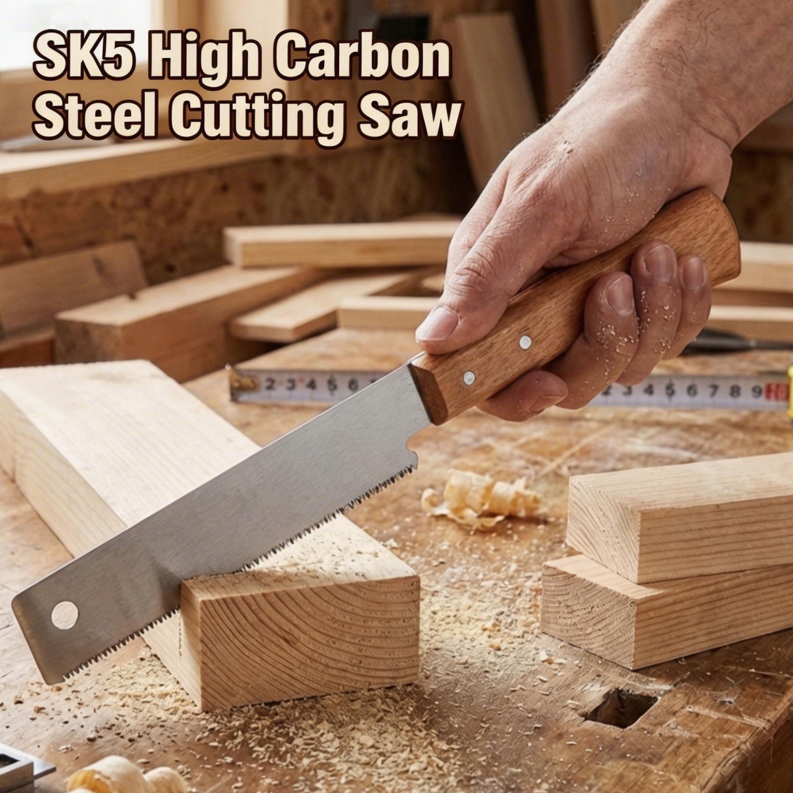 Woodworking Japanese Tools - Japanese Hand Saw 12in Flush Cut