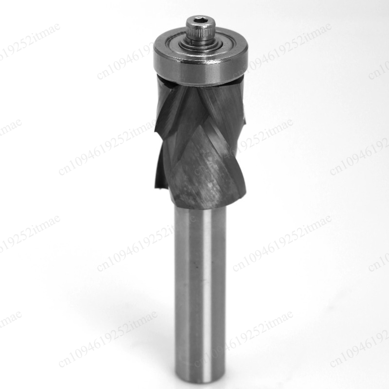 Router Bits For Woodworking - Solid Carbide Compression Flush Trim End
