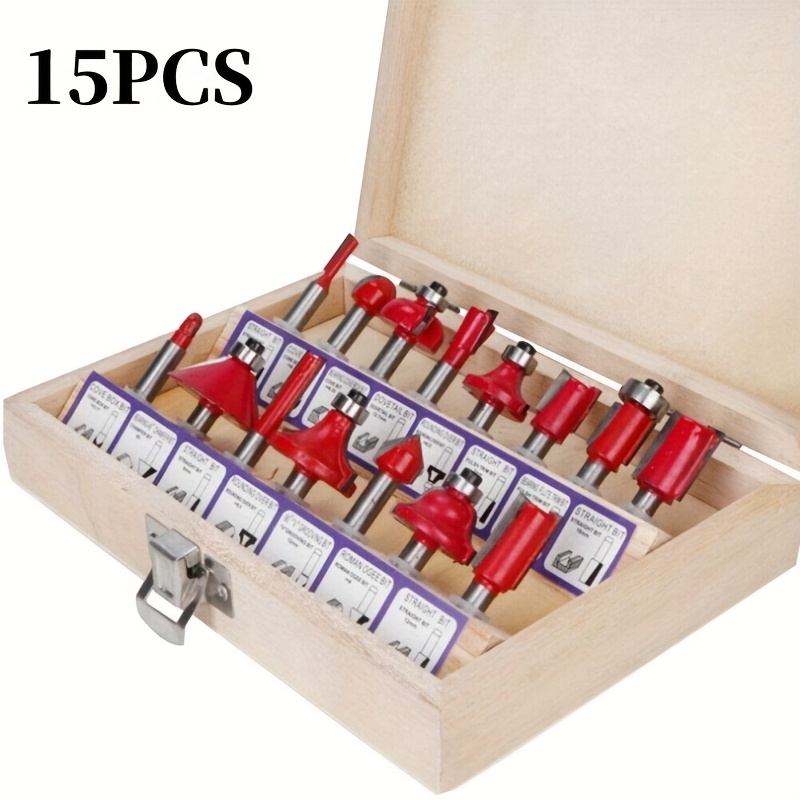 Woodworking For Beginners - Precision Woodworking Router Bit Set -