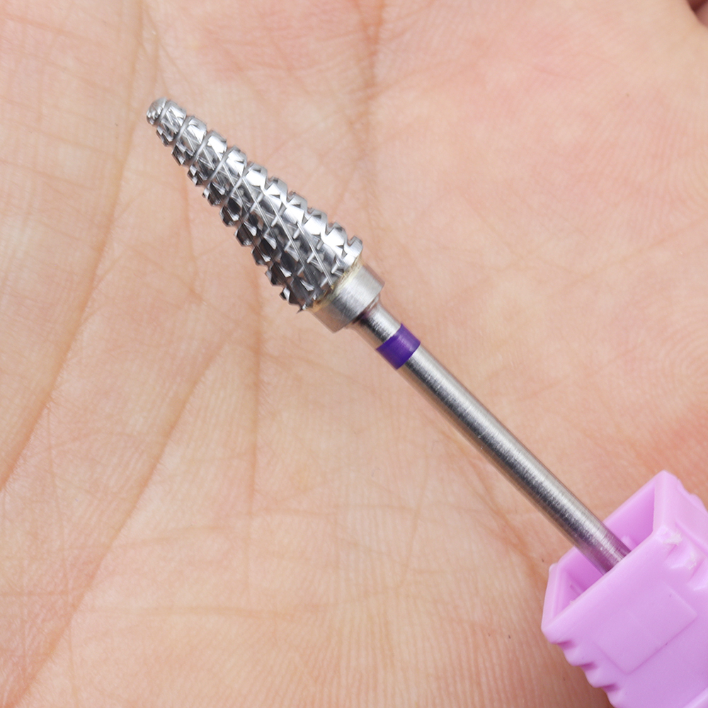 Woodworking File - Carbide Nail Drill Bit Tapered Cone
