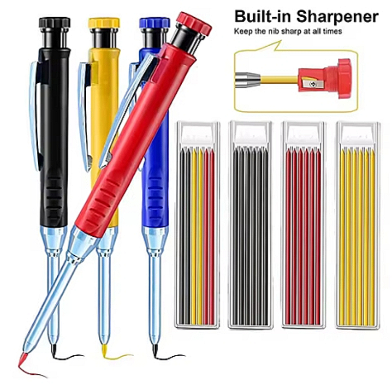 Woodworking Classes - Mechanical Pencil Built-in Sharpener Deep Hole
