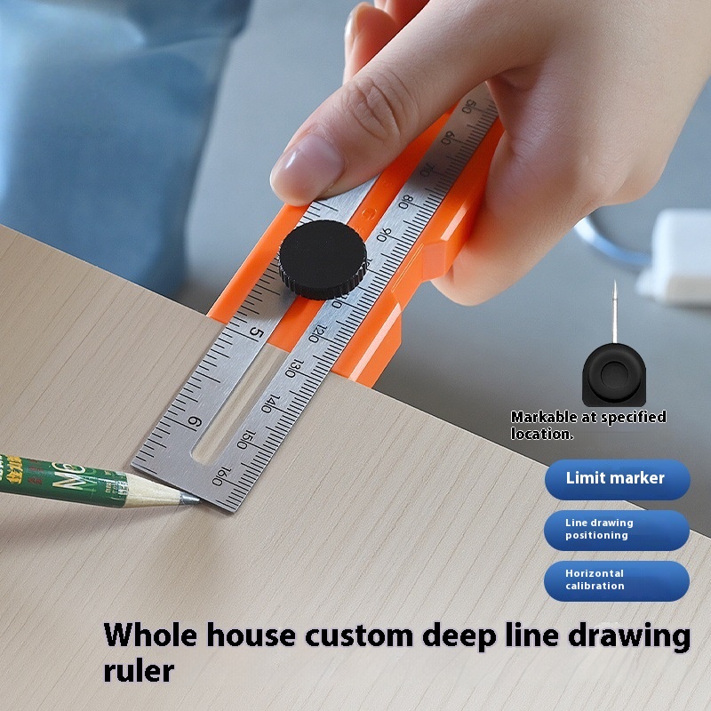 Multi-role Depth Measuring Rul - Woodworking Classes のレビューと価格