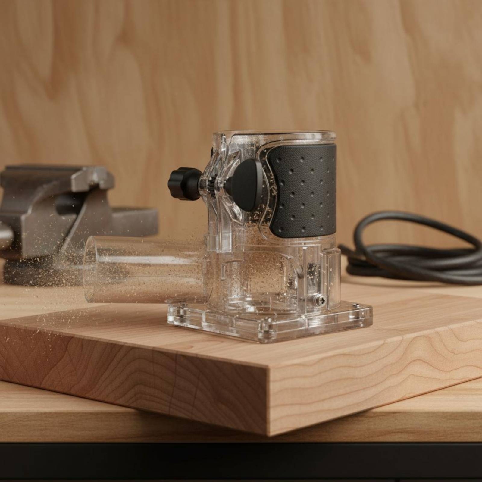 Transparent Router Dust Hood T - Woodworking And Carpentry のレビューと価格