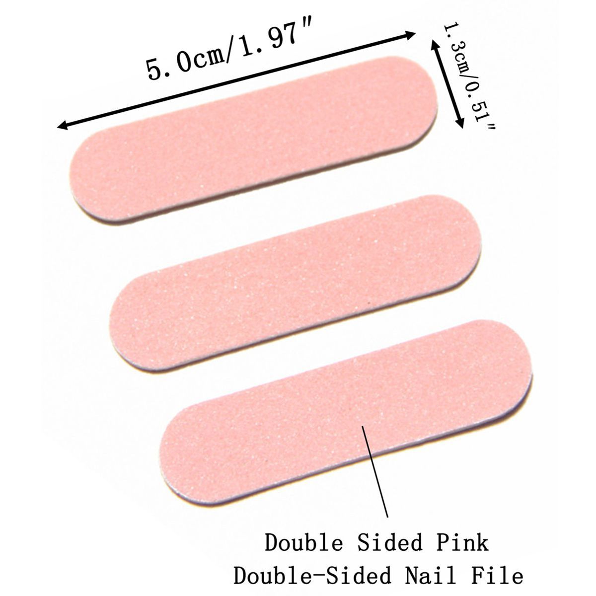 15 TO 1000 Pcs Pink Nail Files - Woodworking File のレビューと価格