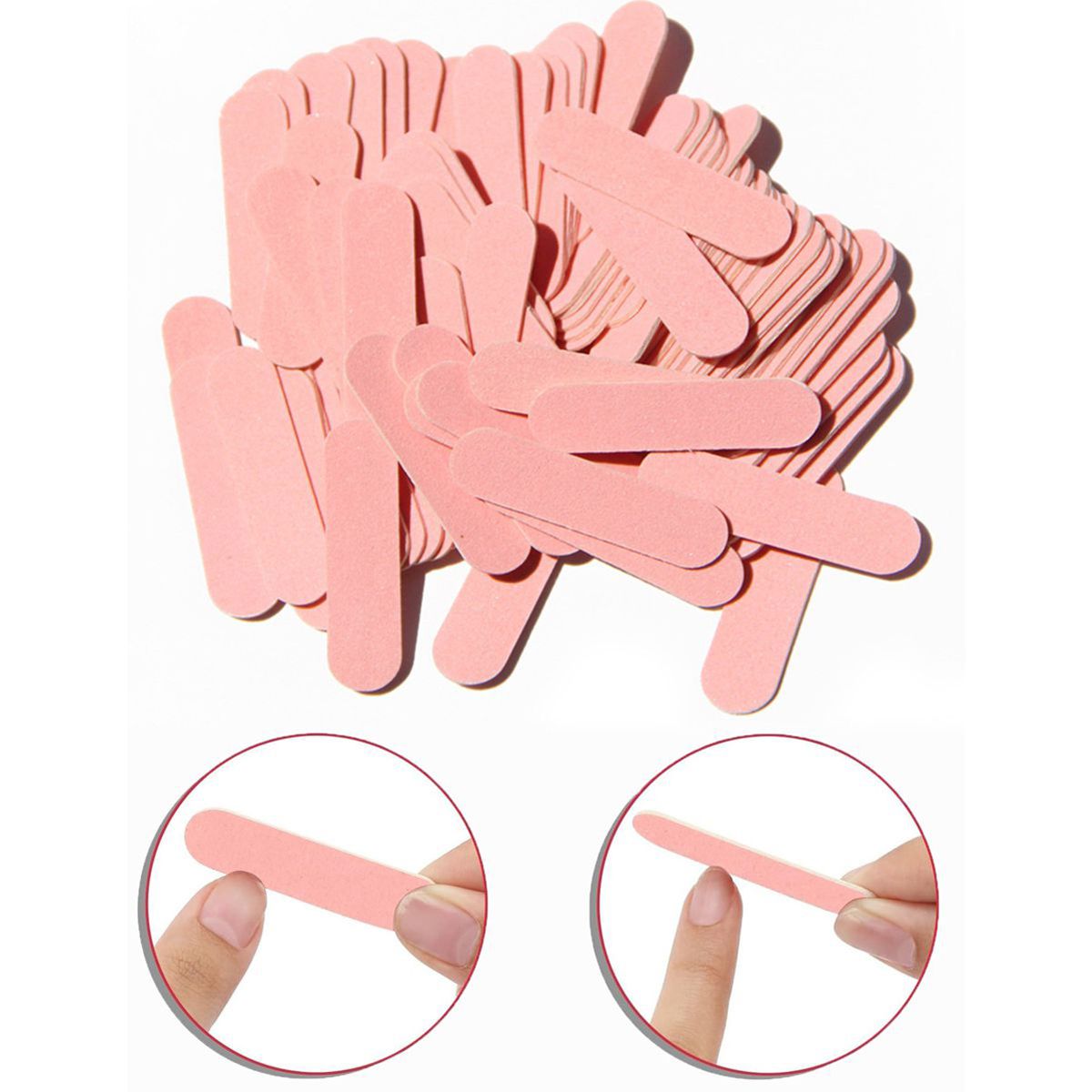 15 TO 1000 Pcs Pink Nail Files - Woodworking File のレビューと価格