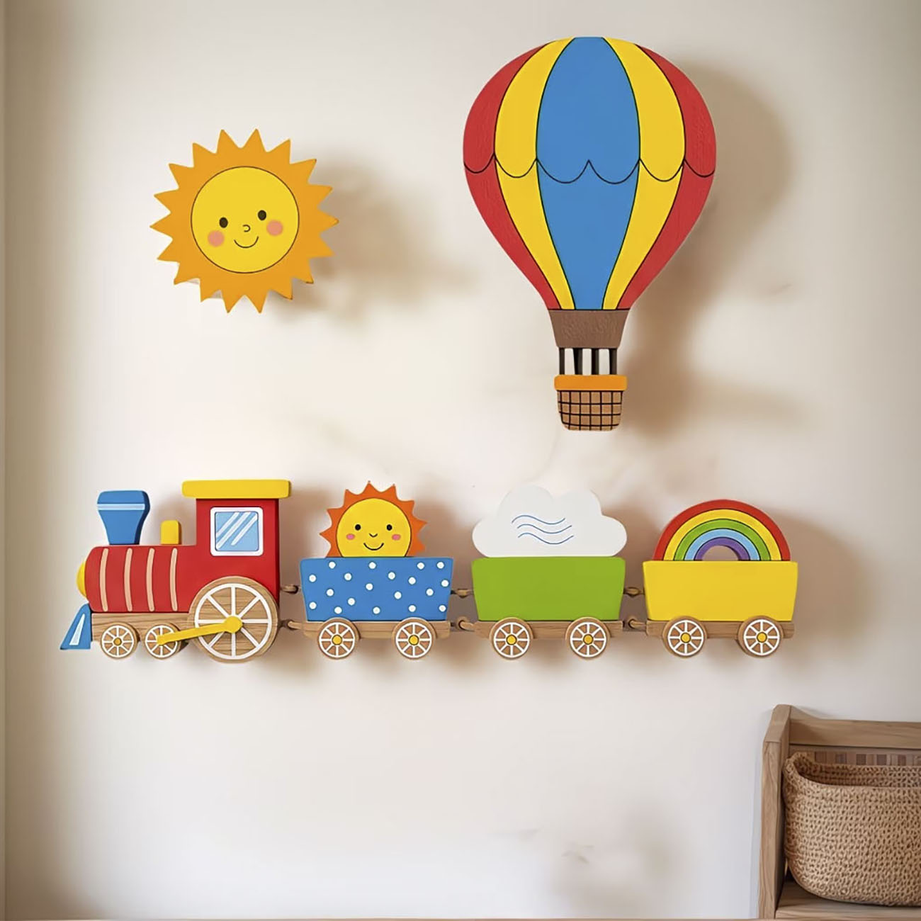 6Pcs Wooden Kids Wall Decor Se - Woodworking For Beginners のレビューと価格