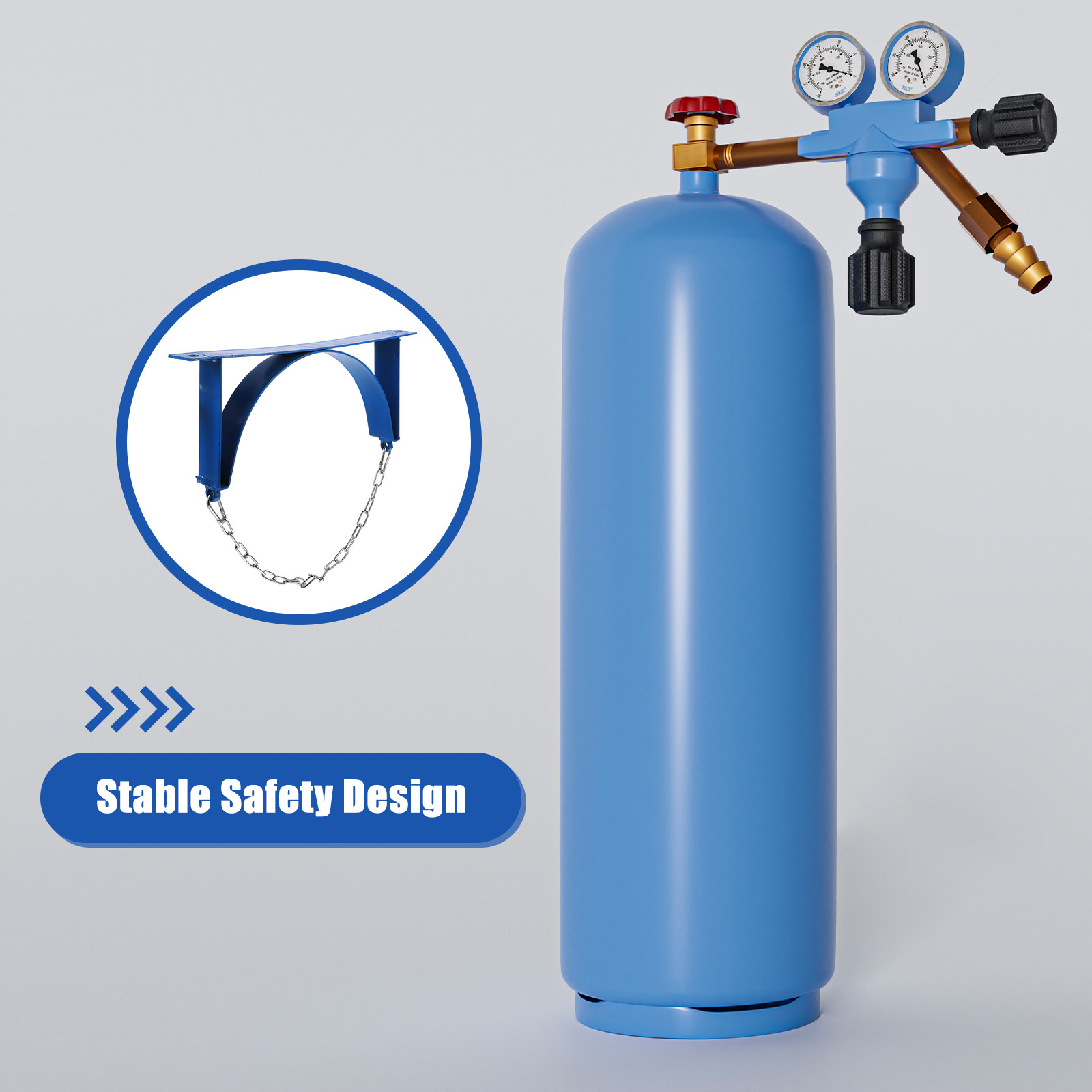 Heavy Duty Iron Gas Cylinder H - Woodworking Institute のレビューと価格