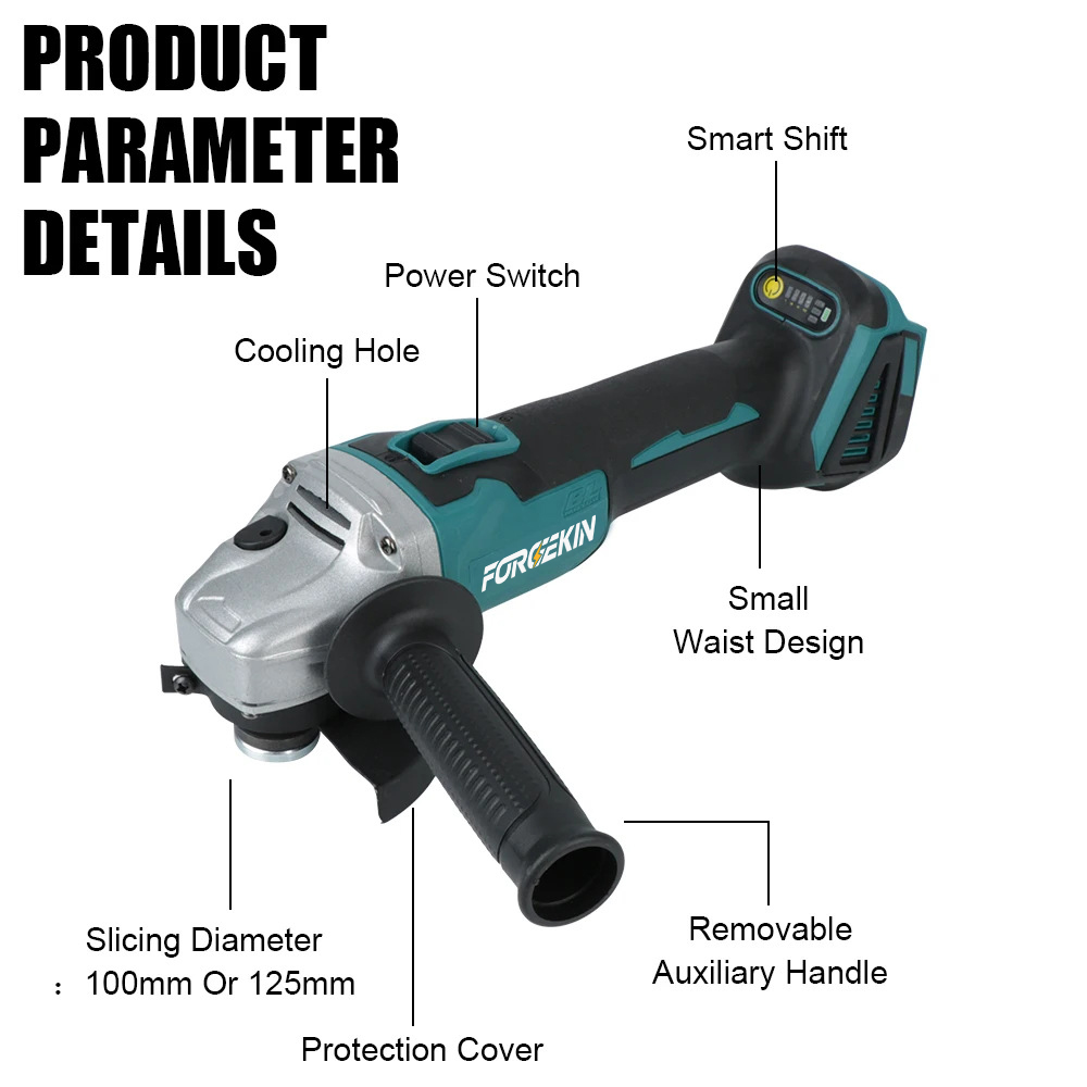 FORGEKIN 125mm100mm Brushless  - Woodworking Ai のレビューと価格