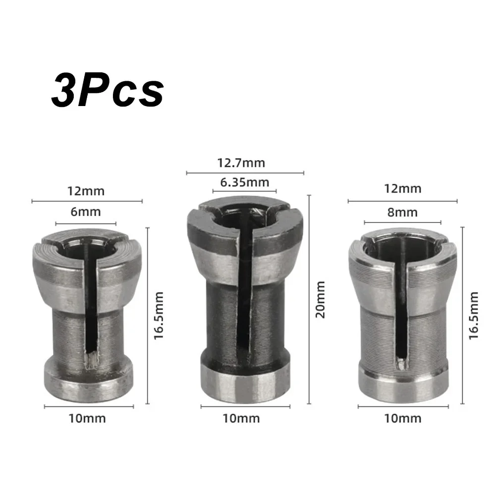 6mm 6.35mm 8mm Collet Chuck Ad - Router Bits For Woodworking のレビューと価格