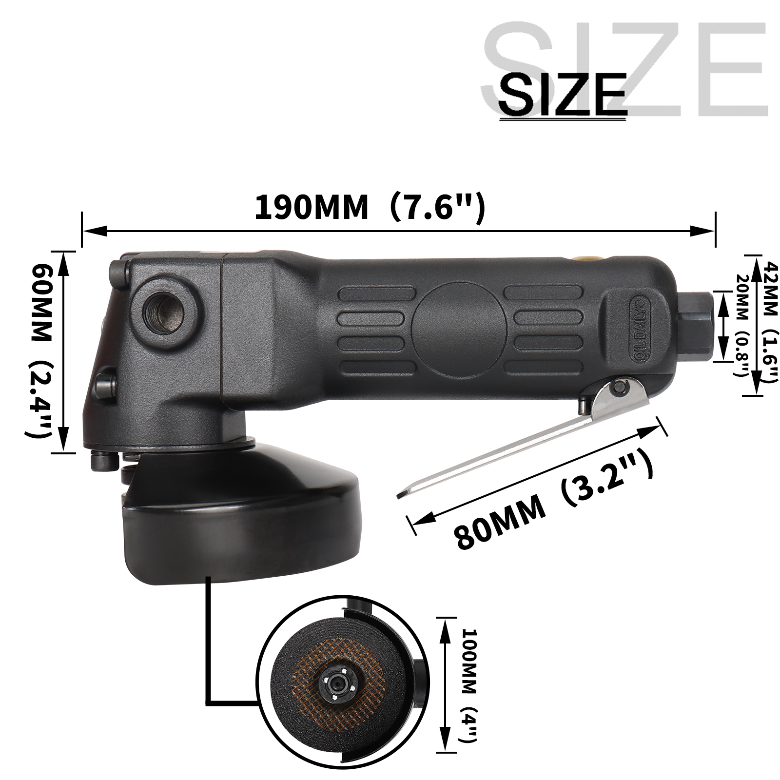 High Speed ​​Air Grinder 4 Inc - Woodworking Ai のレビューと価格