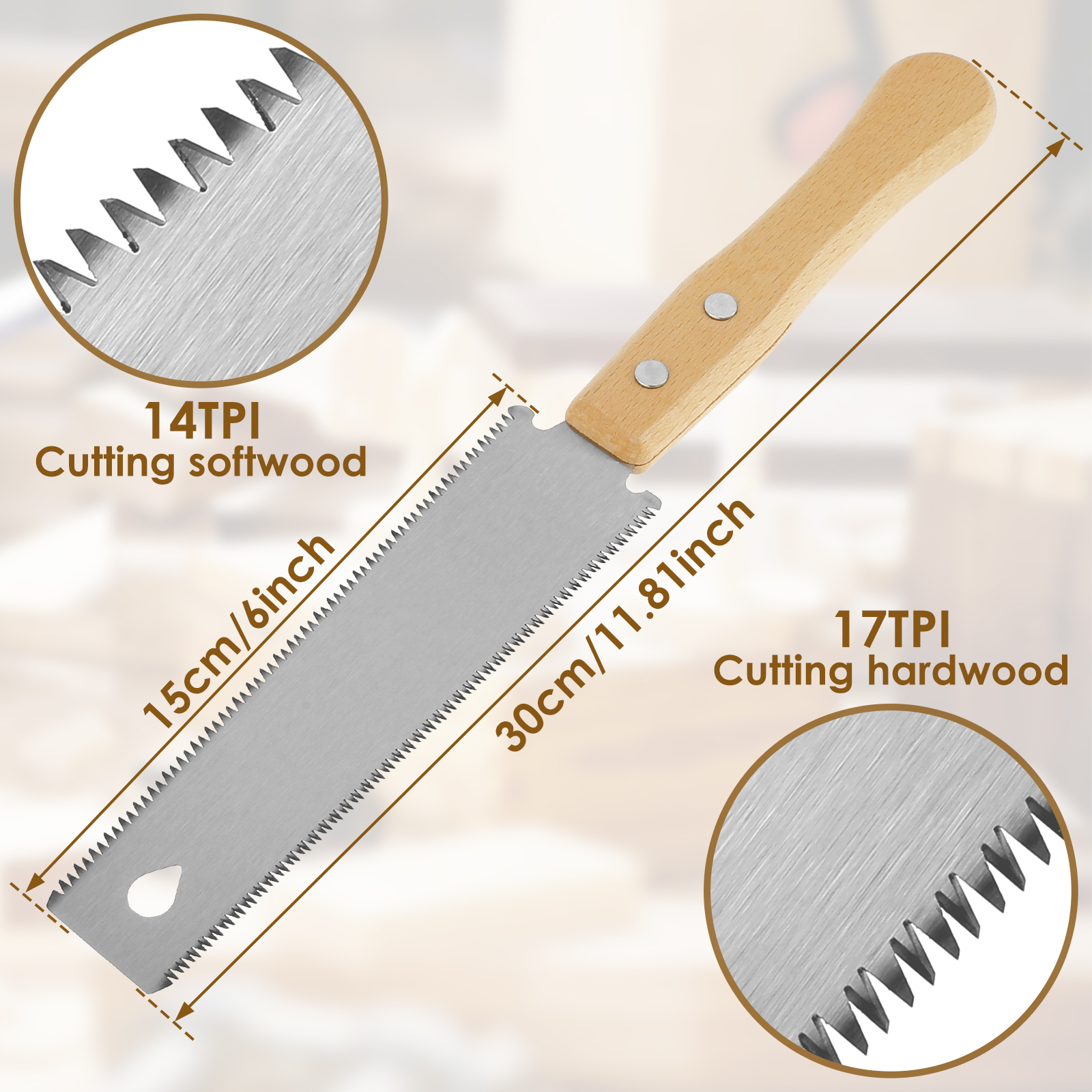 Professional Japanese Pullsaw  - Woodworking Japanese Tools のレビューと価格