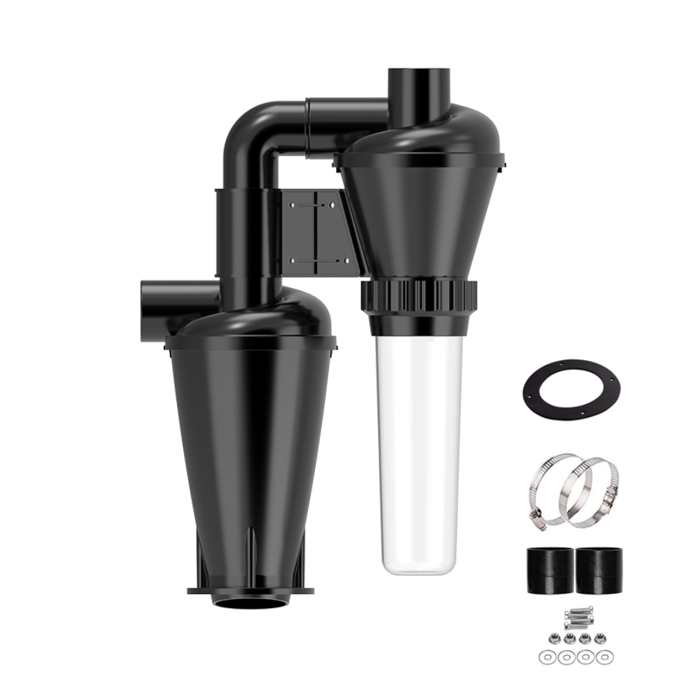 Double Filtration - Cyclone Du - Woodworking Dust Collector のレビューと価格