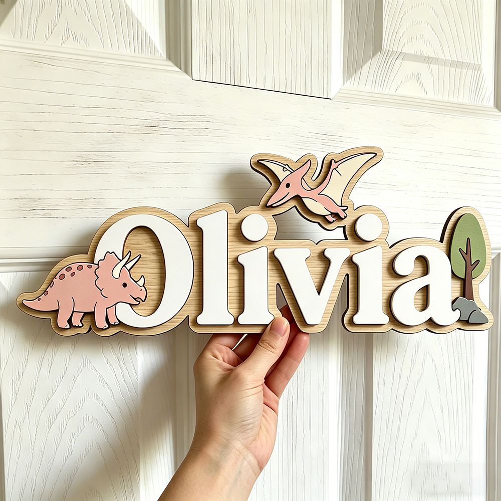 Personalized Dinosaur Name Sig - Woodworking For Beginners のレビューと価格