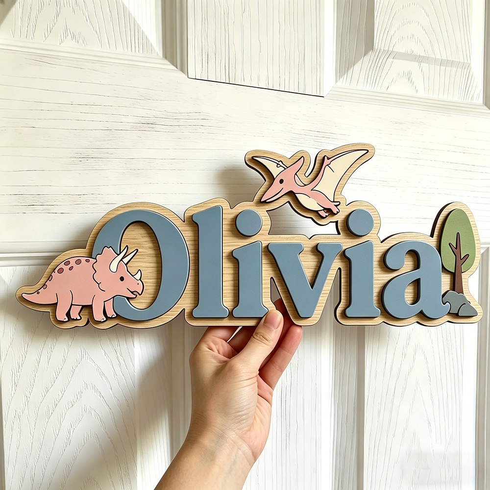 Personalized Dinosaur Name Sig - Woodworking For Beginners のレビューと価格