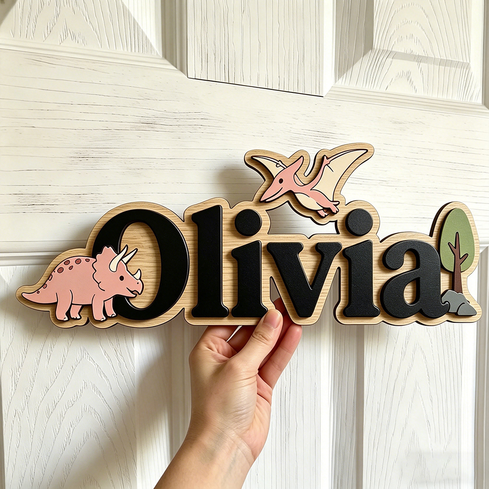 Personalized Dinosaur Name Sig - Woodworking For Beginners のレビューと価格