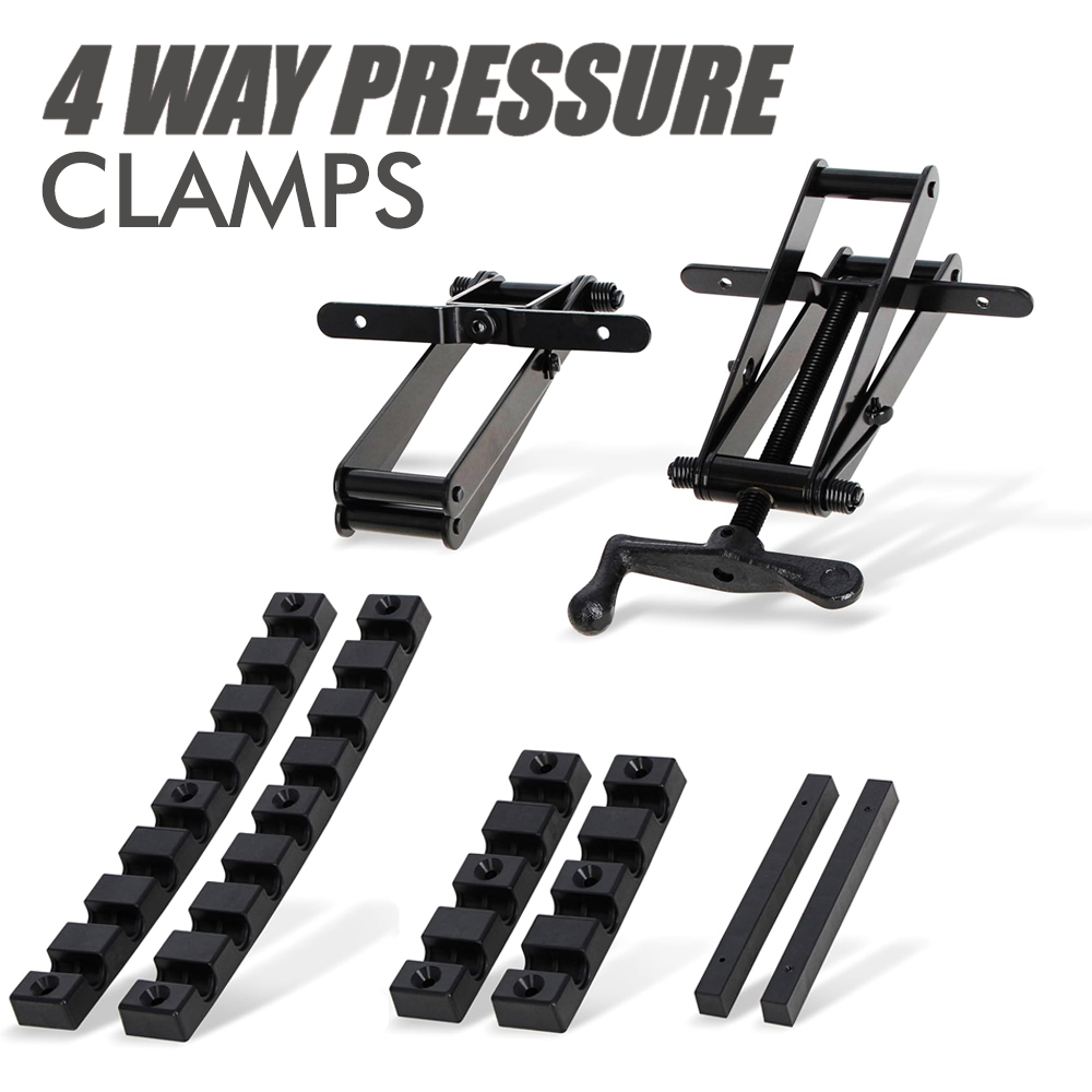 4 Way Pressure Clamps Set Cust - Woodworking Classes のレビューと価格