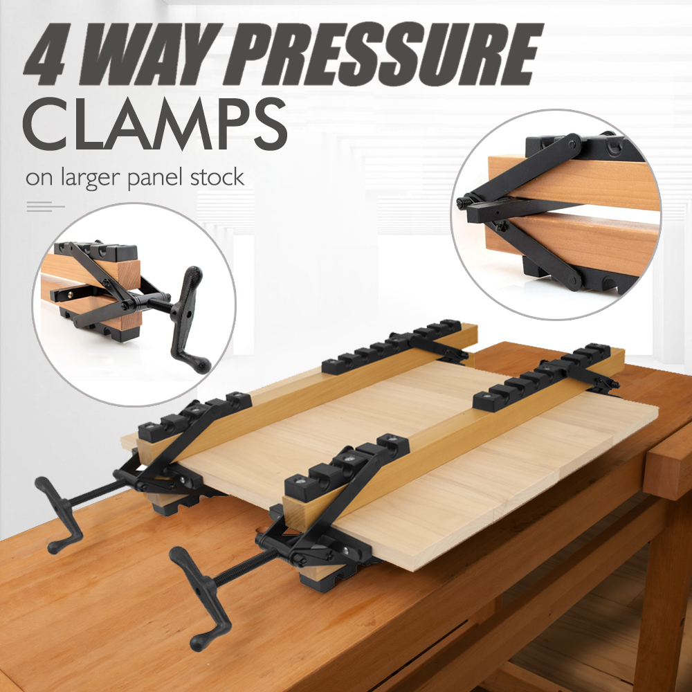 4 Way Pressure Clamps Set Cust - Woodworking Classes のレビューと価格