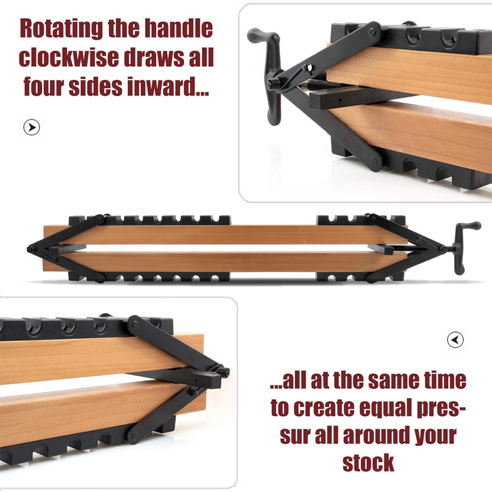 4 Way Pressure Clamps Set Cust - Woodworking Classes のレビューと価格