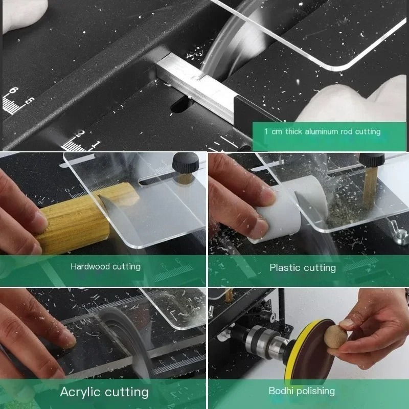 Micro Small Table Saw DIY Wood - Woodworking File のレビューと価格