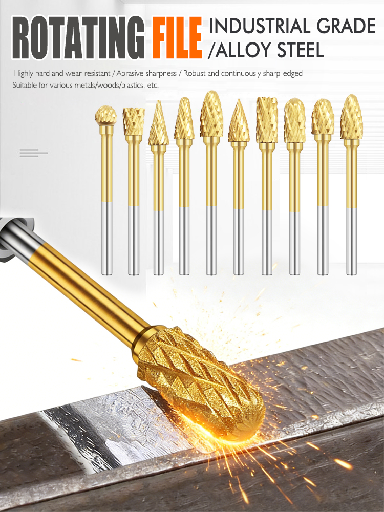 10pcs HSS Routing Router Drill - Router Bits For Woodworking のレビューと価格