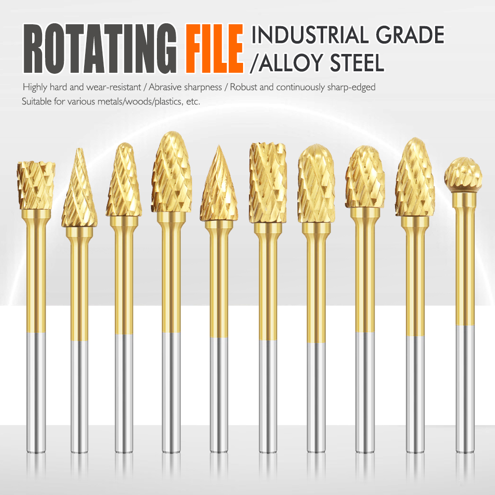 10pcs HSS Routing Router Drill - Router Bits For Woodworking のレビューと価格