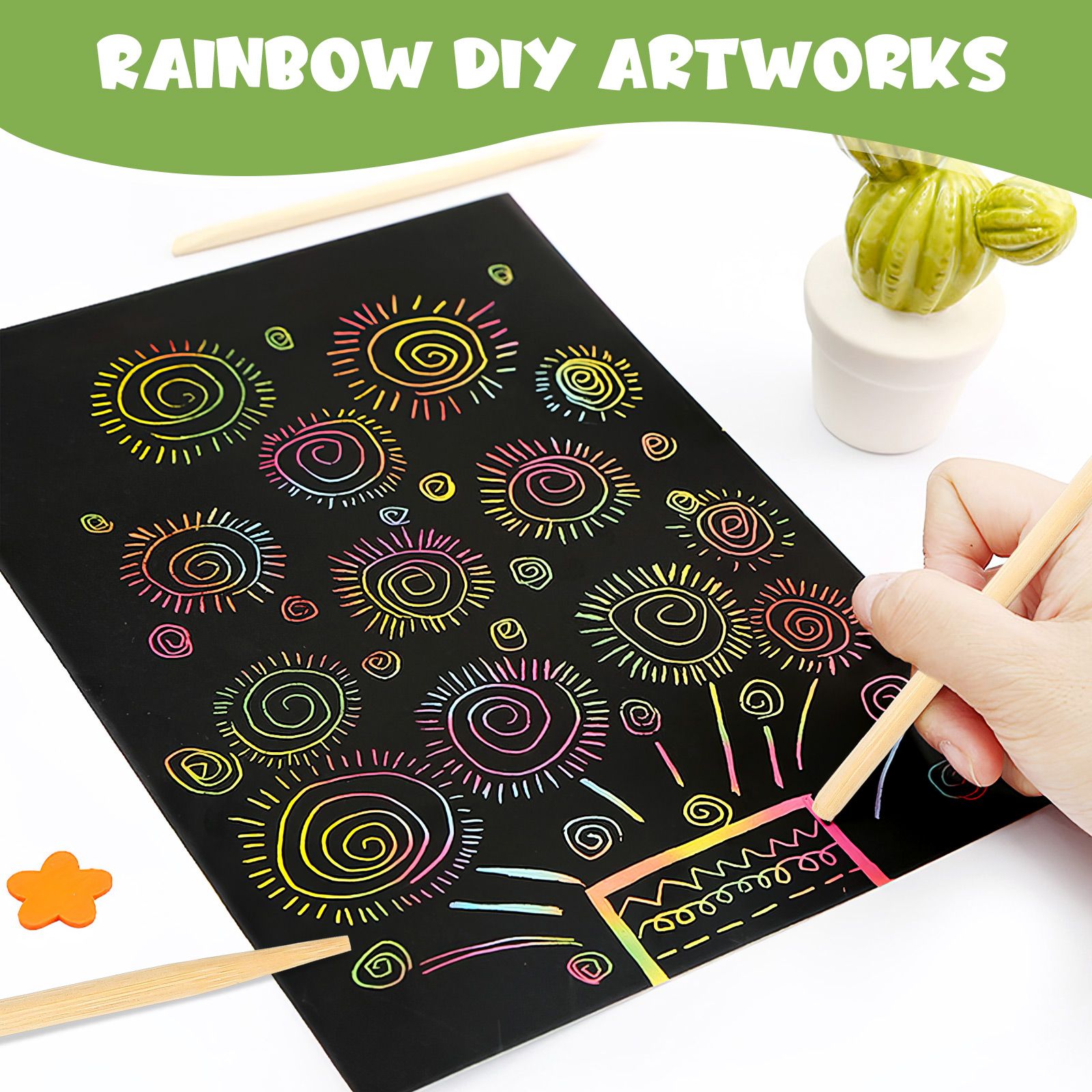30pcs Scratch Bamboo Pens Wax  - Woodworking For Beginners のレビューと価格