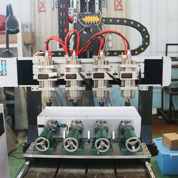 Small Multi Head 4 Axis Mini C - Woodworking Cnc Router Machine Price のレビューと価格