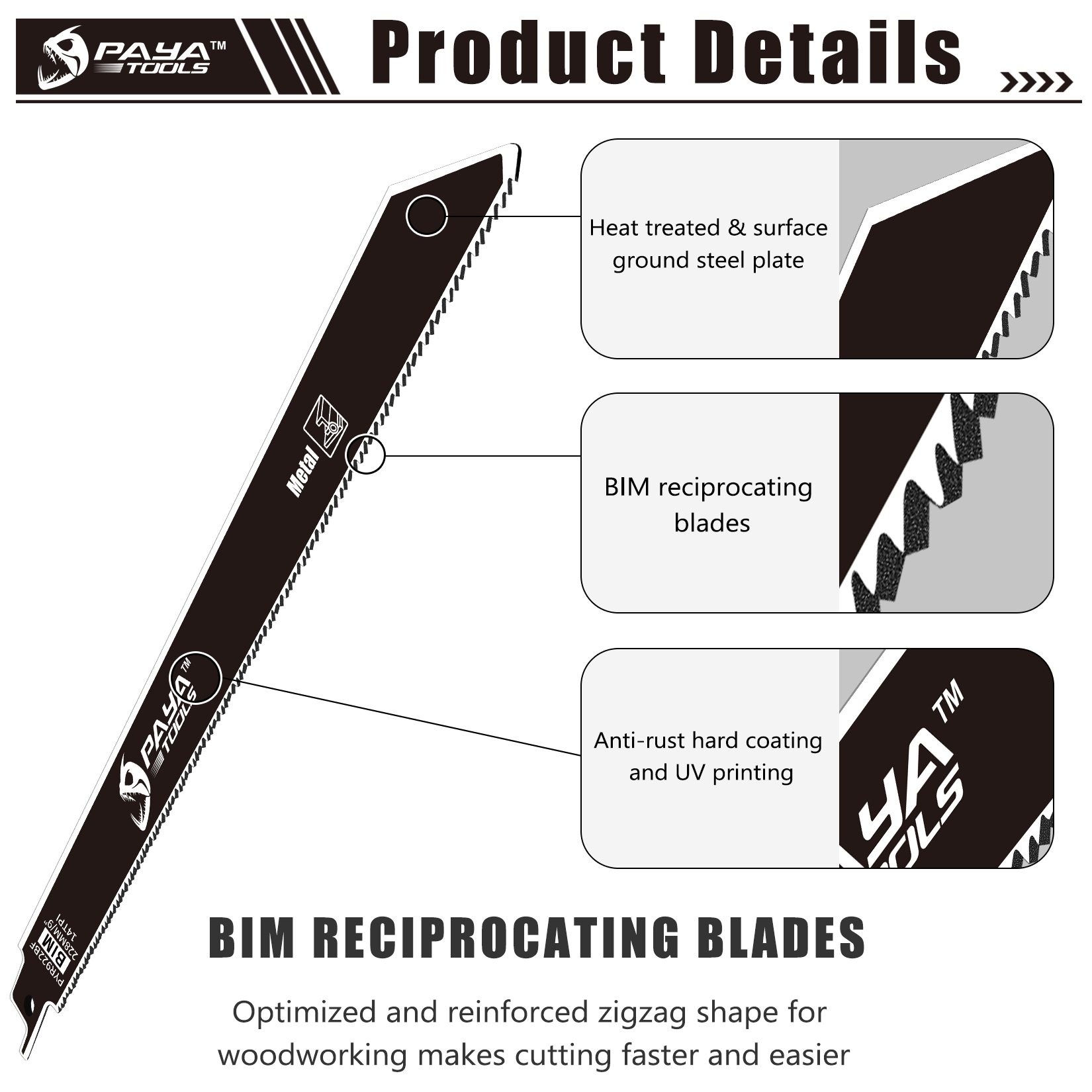 PAYA 10PCS 9Inch Metal Cutting - Woodworking And Carpentry のレビューと価格