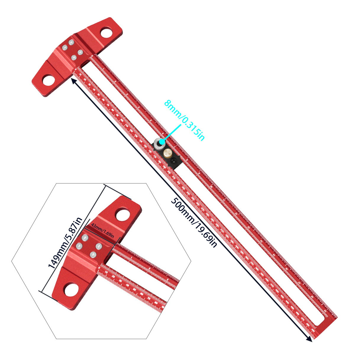 Woodworking T-Square Marking G - Woodworking Classes のレビューと価格