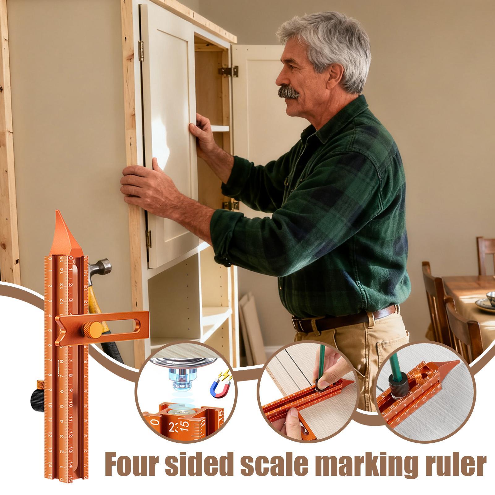 Woodworking Ruler Magnetic Bas - Woodworking And Carpentry のレビューと価格