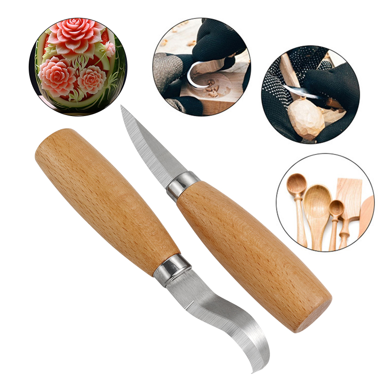 Stainless Iron Carving Knife B - Woodworking For Beginners のレビューと価格
