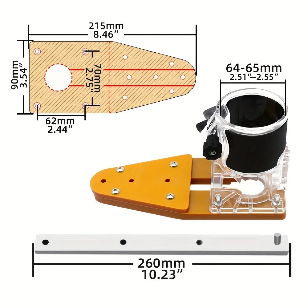 Circle Cutting Jig for Makita  - Woodworking Jointer のレビューと価格