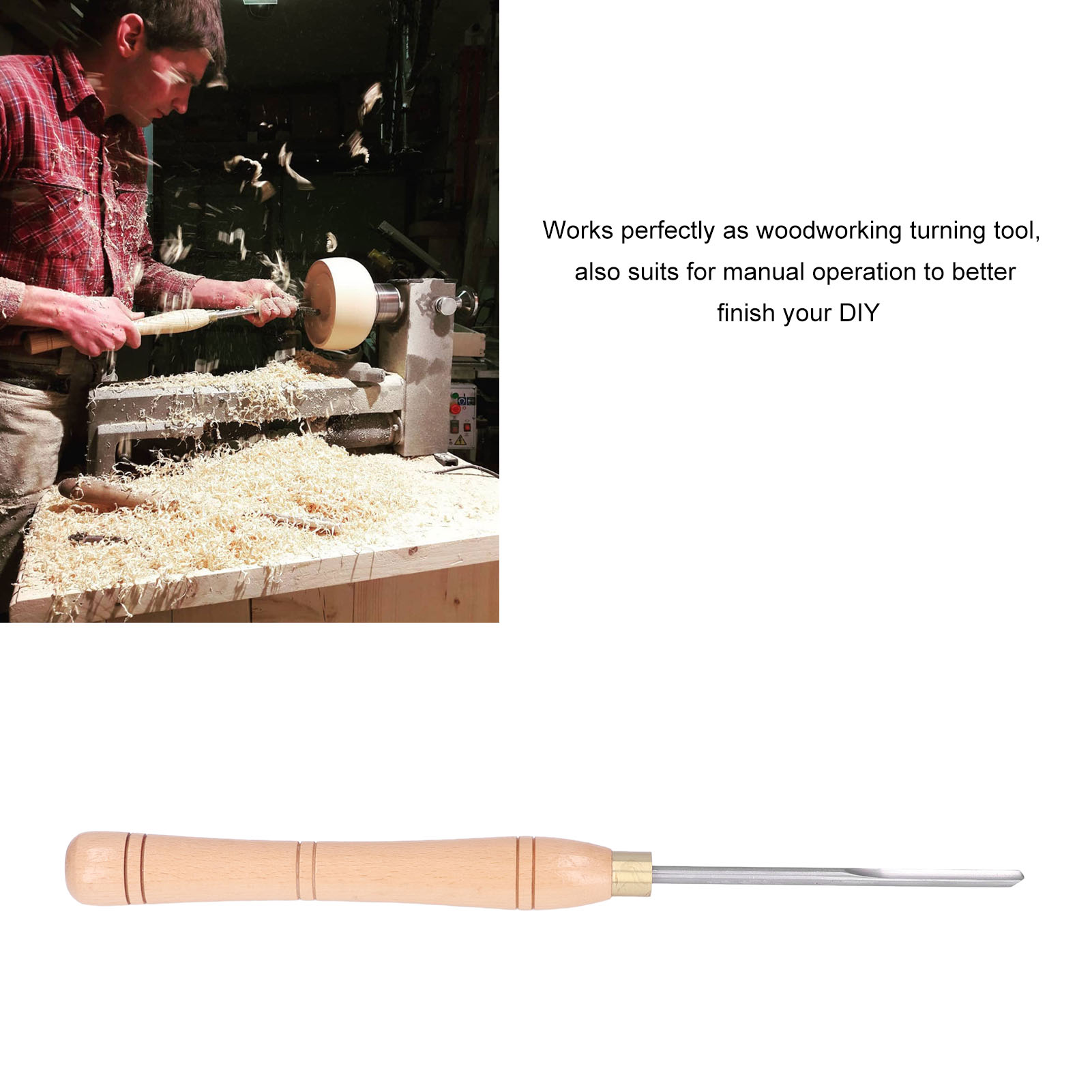 Chisel Turning Tool Wood Lathe - Woodworking For Beginners のレビューと価格