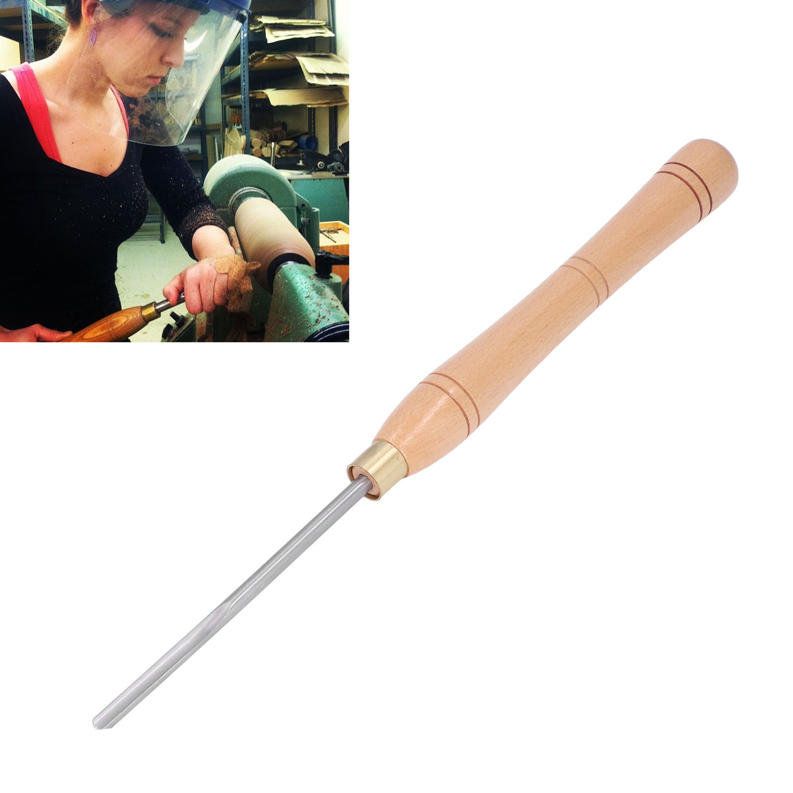 Chisel Turning Tool Wood Lathe - Woodworking For Beginners のレビューと価格