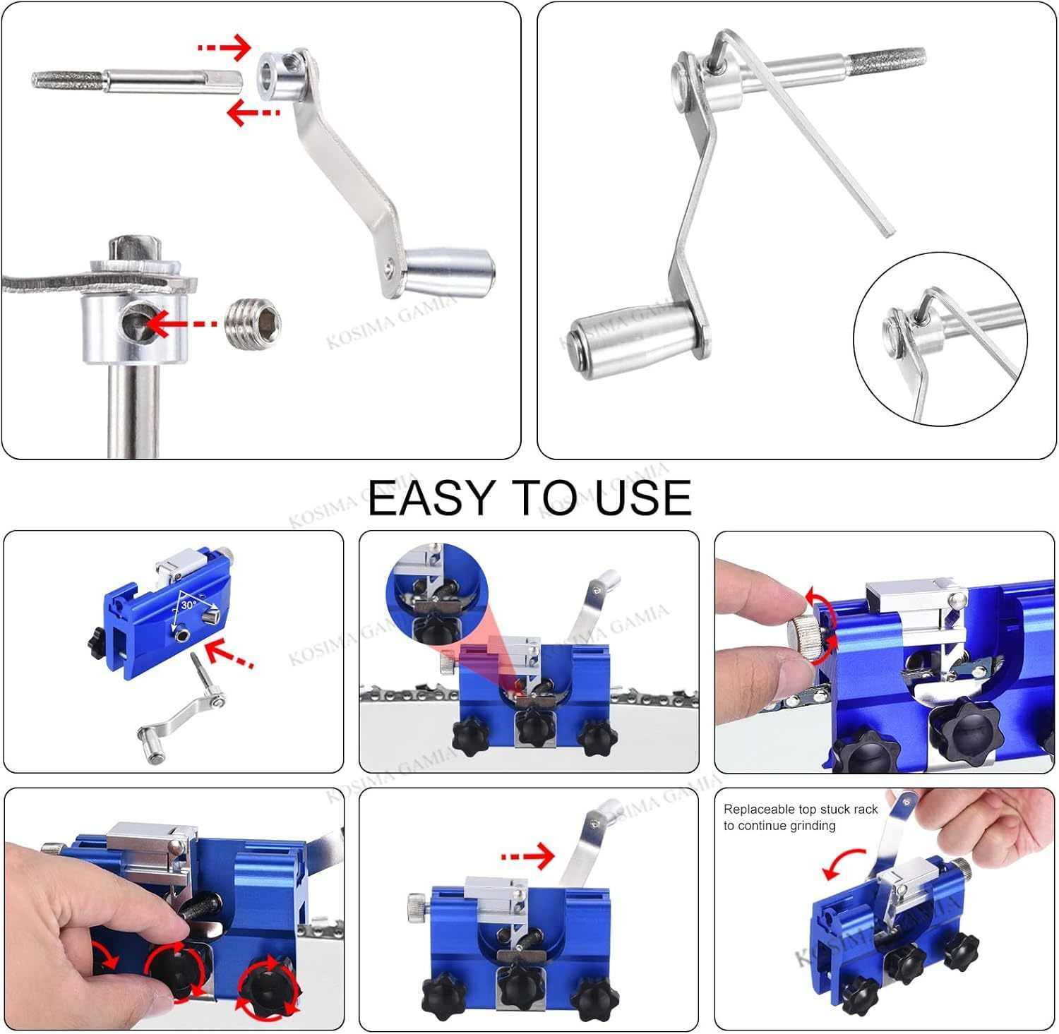 Portable Manual Chain Saw Blad - Woodworking Ai のレビューと価格