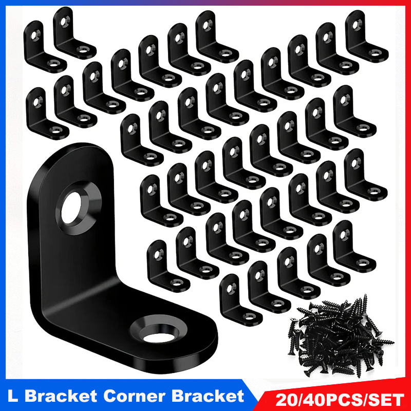 10/20pcs L Bracket Corner Brac - Woodworking Joints のレビューと価格