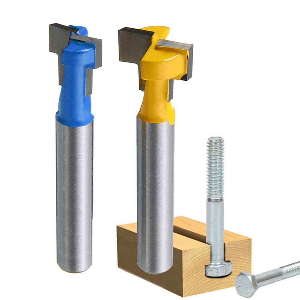 A11I 1/4 inch Shank T-Slot Cut - Router Bits For Woodworking のレビューと価格