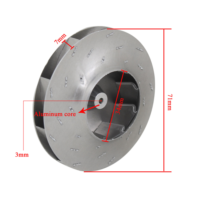 Cleaner Fan Impeller Motors Al - Woodworking Dust Collector のレビューと価格