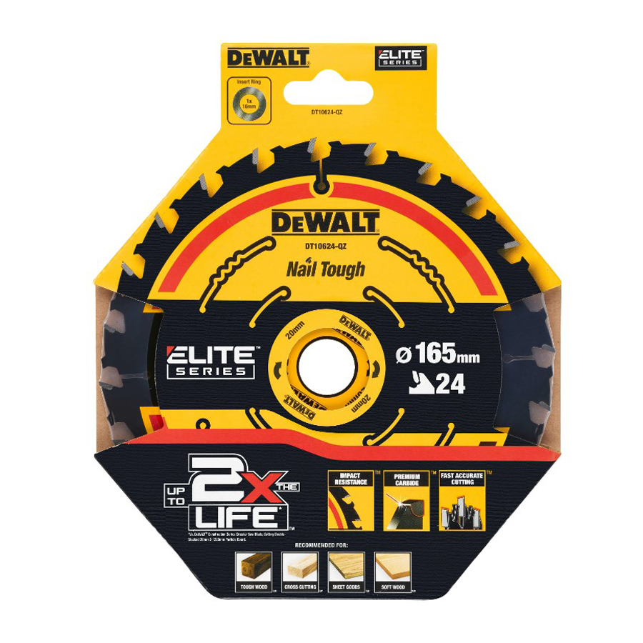 DEWALT DT10624-QZ 1/3pcs 24T C - Woodworking And Carpentry のレビューと価格