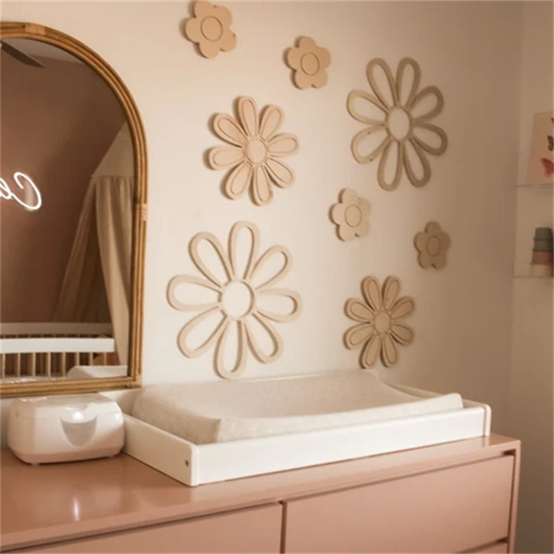 Ins Wooden Daisy Wall Flowers  - Woodworking For Beginners のレビューと価格