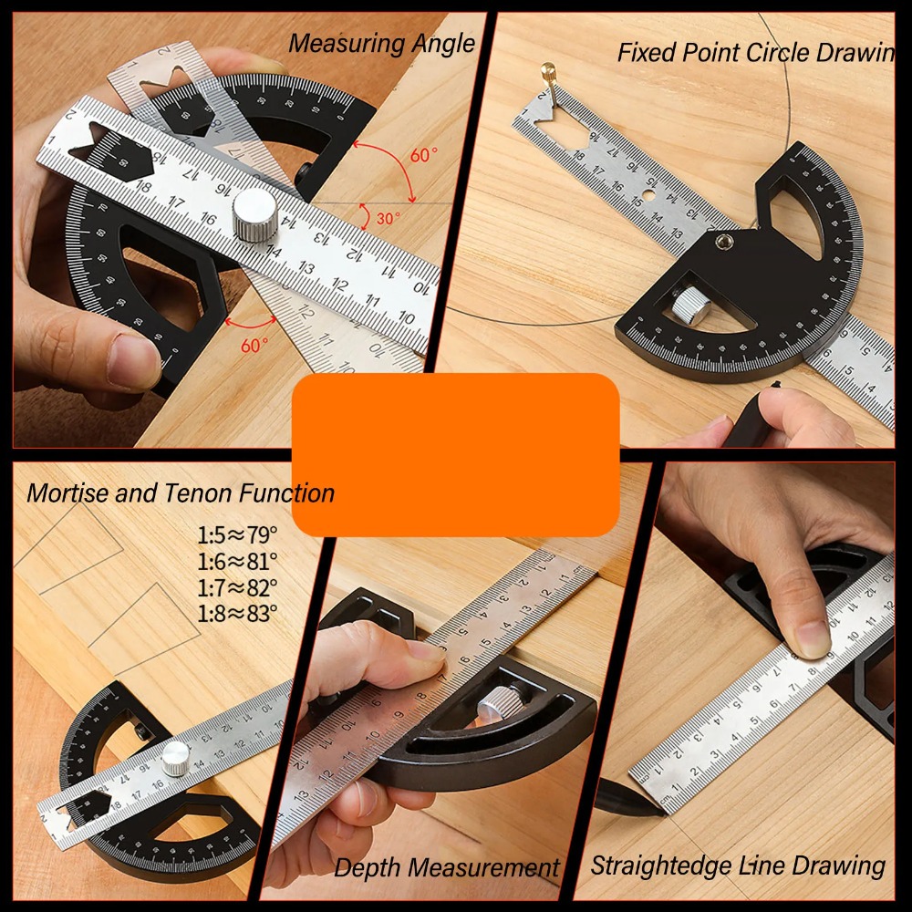 Angle Protractor Carpentry Ang - Woodworking And Carpentry のレビューと価格