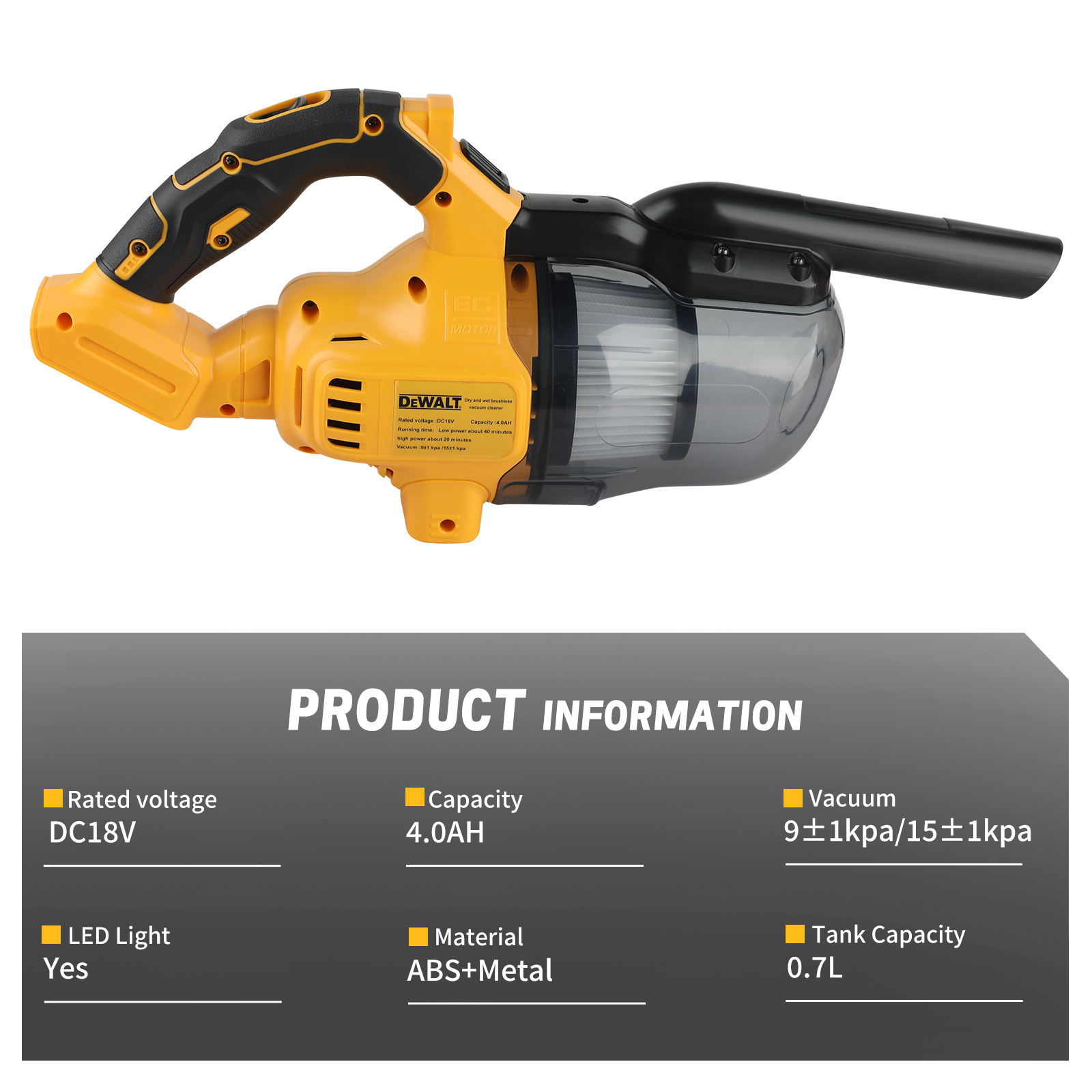 DEWALT 20V Brushless Cordless  - Woodworking Dust Collector のレビューと価格