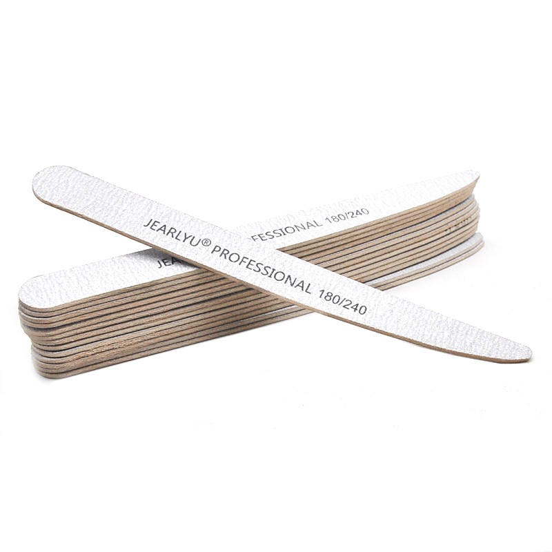 50pcs Lancet Wooden Nail Files - Woodworking File のレビューと価格