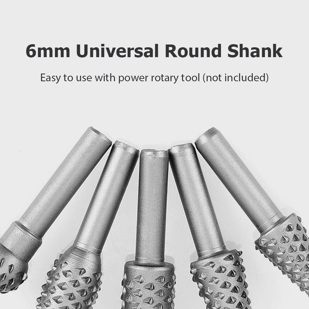 5pcs Woodworking Rotary File S - Woodworking File のレビューと価格