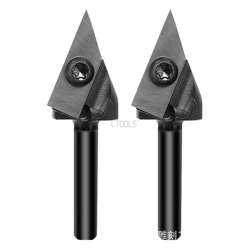 45/60-degree V-Shaped Router B - Router Bits For Woodworking のレビューと価格