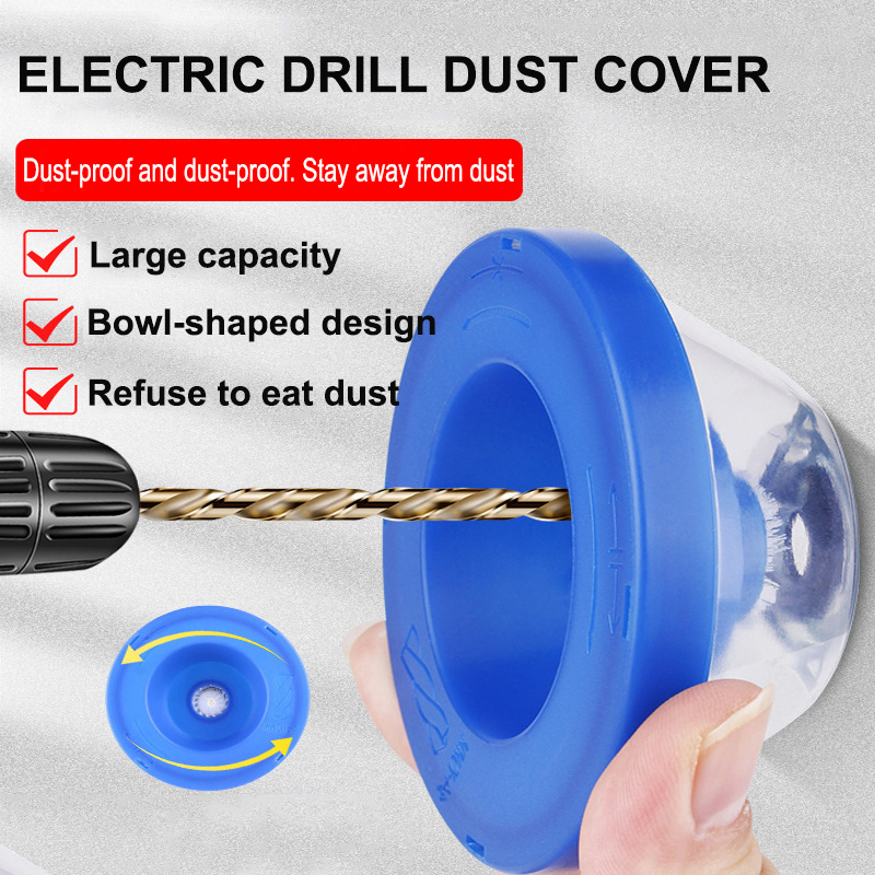 Electric Drill Dust Cover Ash  - Woodworking Dust Collector のレビューと価格