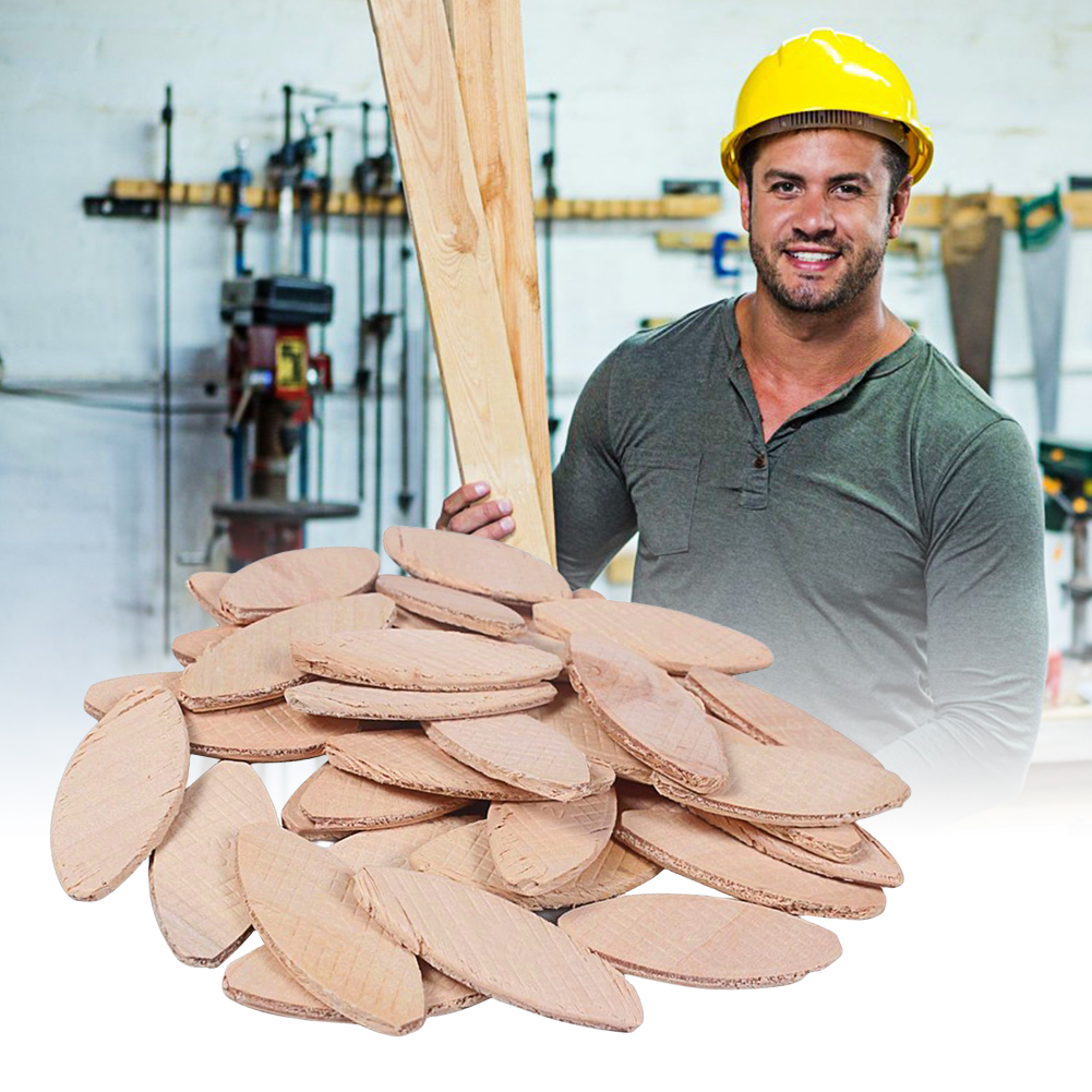 100pcs Assorted Wood Biscuits  - Woodworking Jointer のレビューと価格