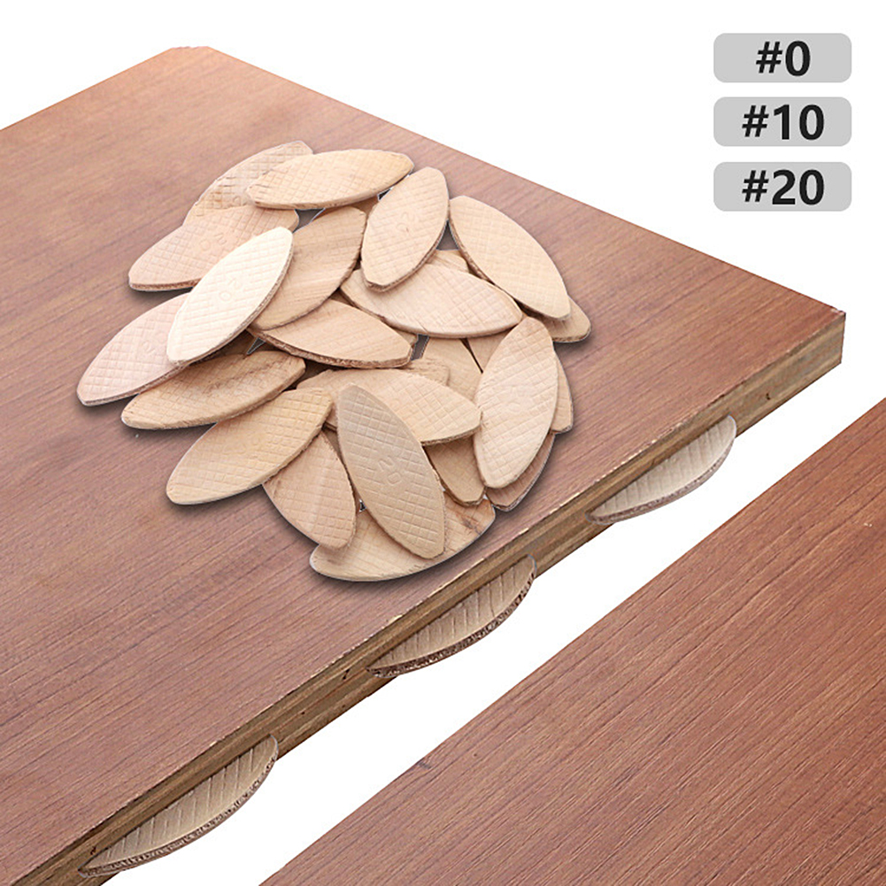 100pcs Assorted Wood Biscuits  - Woodworking Jointer のレビューと価格