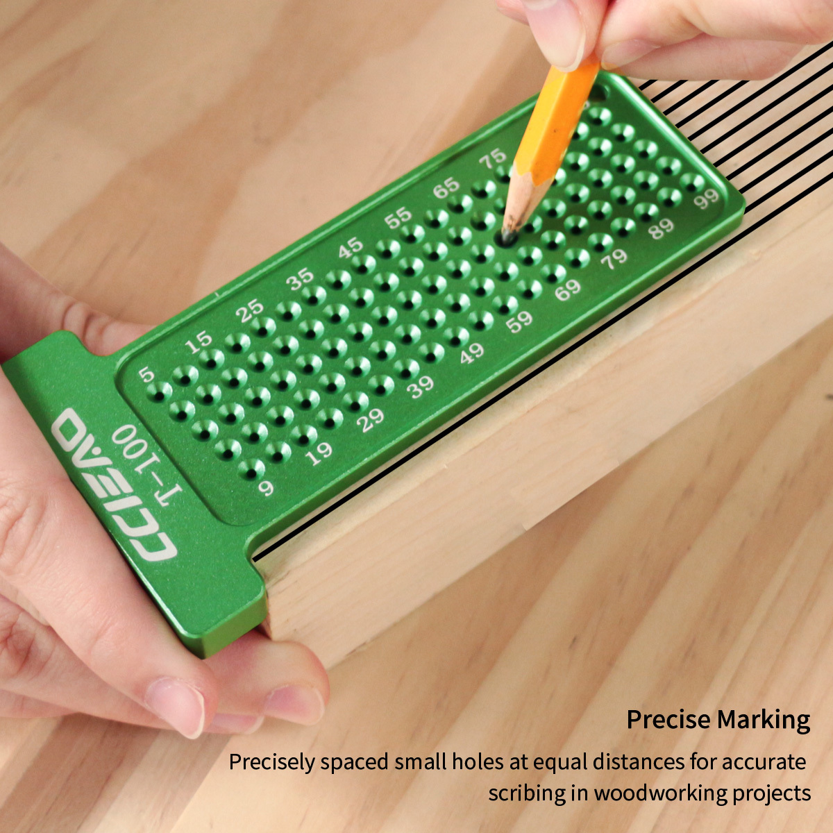 4 Inch/100MM Woodworking Scrib - Woodworking Classes のレビューと価格